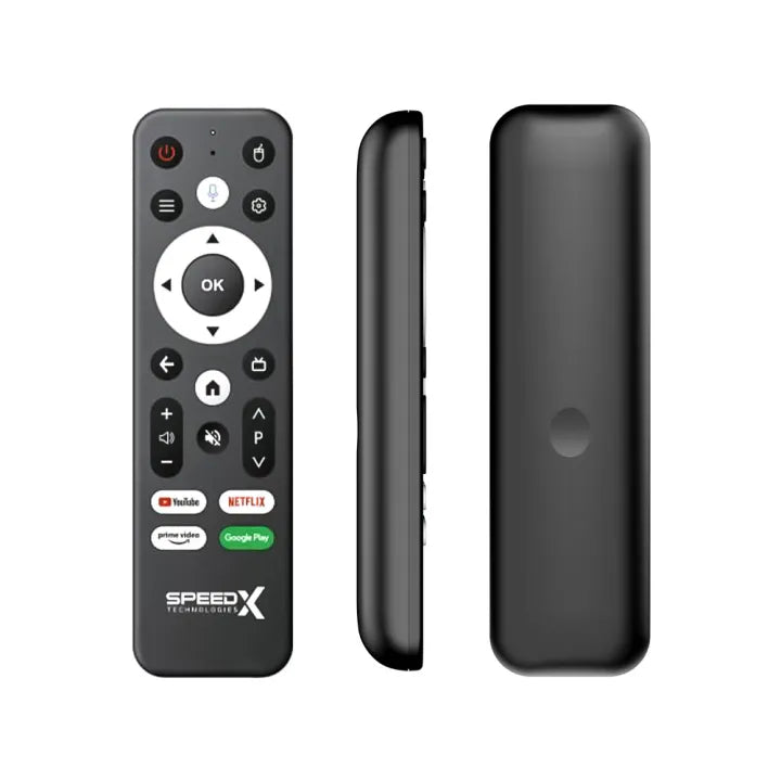 SpeedX Pixel 4K X20 Plus Android TV Box - Allwinner H313, 2GB RAM 16GB ROM, Smart Media Player with Voice Control Air Mouse Remote