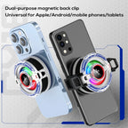 Semiconductor Phone Cooler Magnetic Phone Back-Clip 2in1 Phone Fast Cooler PUBG Game Freeze Radiator for Gaming & Live Streaming