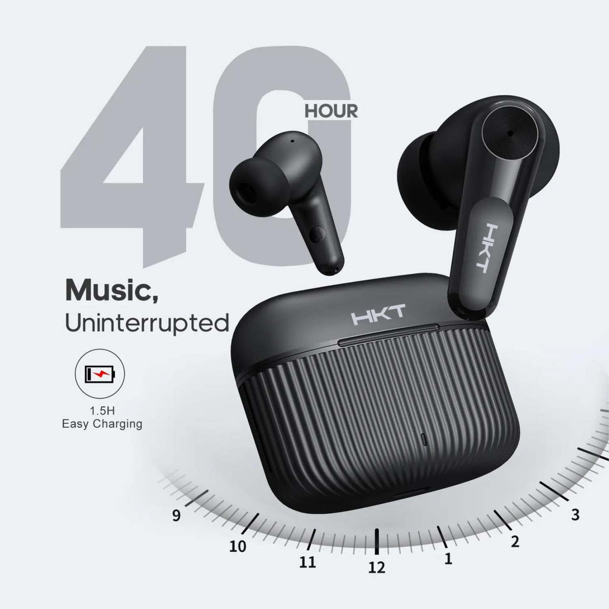 AIRVIBE EARBUDS - Black