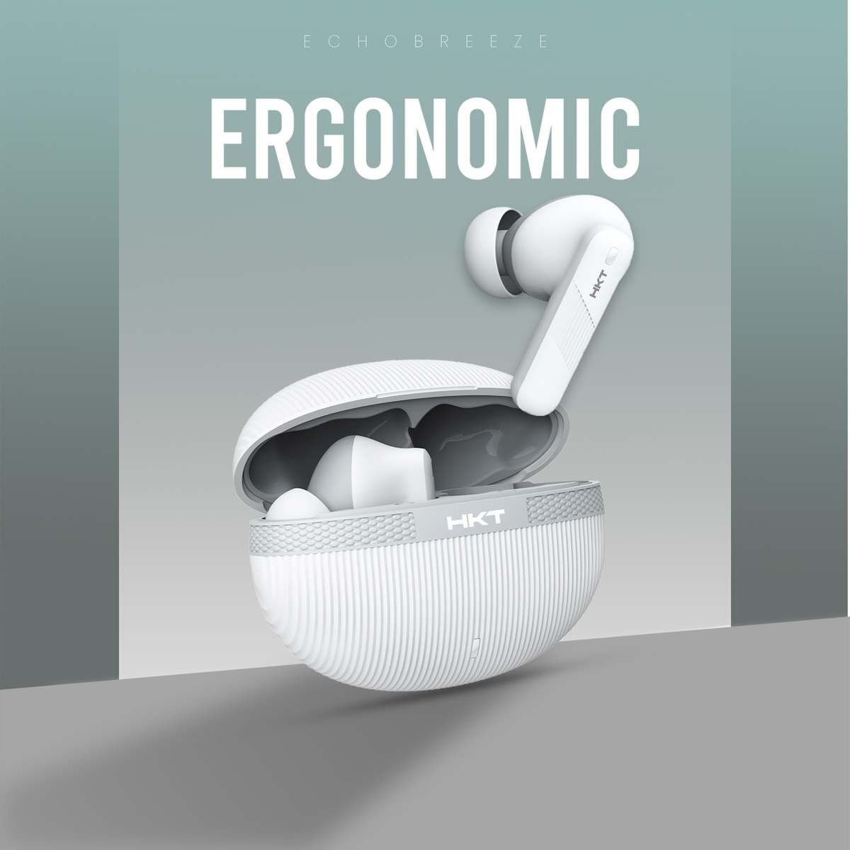 ECHOBREEZE EARBUDS - White