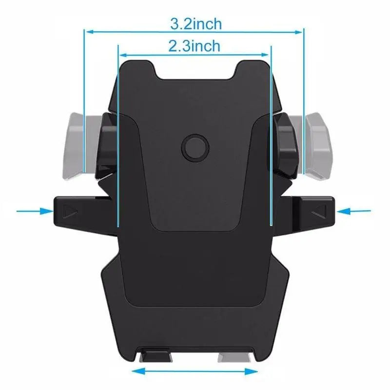 Universal In-Car Phone Holder with Suction Mount