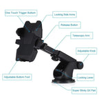 Universal In-Car Phone Holder with Suction Mount
