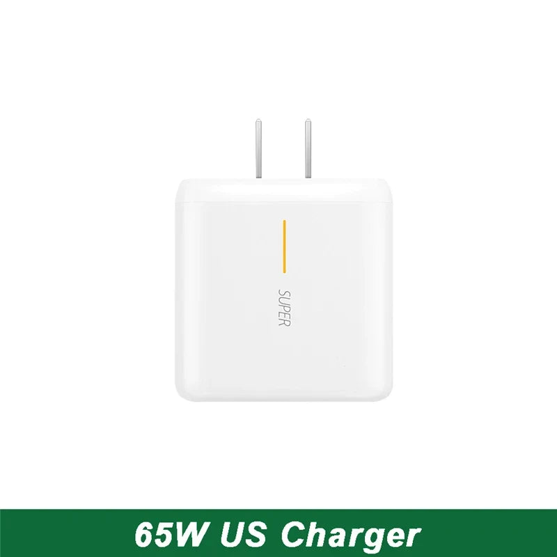 65W Supervooc 2.0 Fast Charger For OPPO Find X2 Pro Reno 5 5G 3 4 Pro Ace 2 X20 X2 Realme X50 Pro RX17 Pro 1.5M Type-C Cable