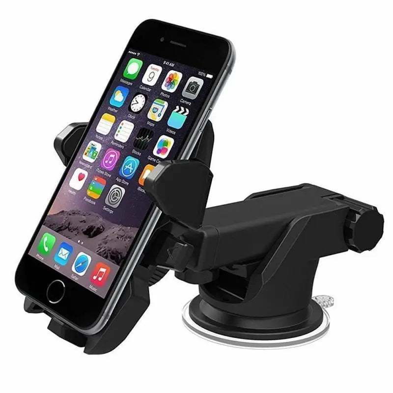 Universal In-Car Phone Holder with Suction Mount
