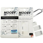 Ascromy Nano Sim Card Adapters Standard Micro Sim Card Tools Adaptateur Adaptador For Iphone X 7 8 SE 4 4S 5s 6 6 plus Samsung