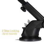 Universal In-Car Phone Holder with Suction Mount