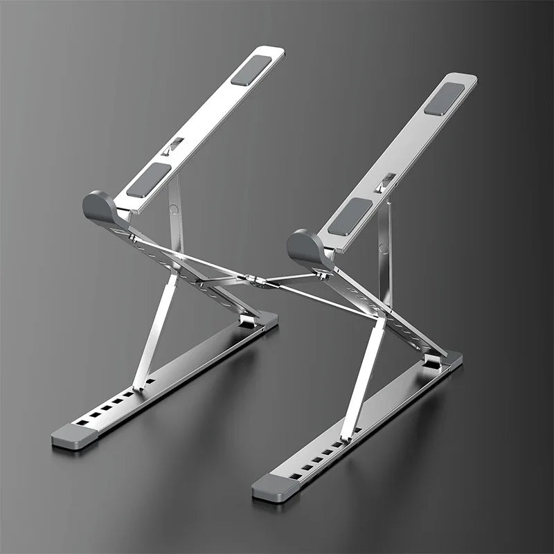 For Macbook Laptop Stand Folding Adjustable Aluminum Computer Pc Tablet Stand Notebook Tablelaptop Holder Heat Dissipation