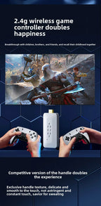 New M22 Wireless Retro Style Dual Player Game Console TV Connection High Definition Simulation Game Controller Home Use