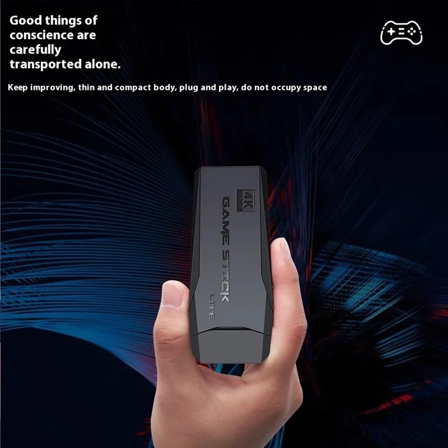 M8 4K Wireless Retro Game Stick – 20,000+ Games