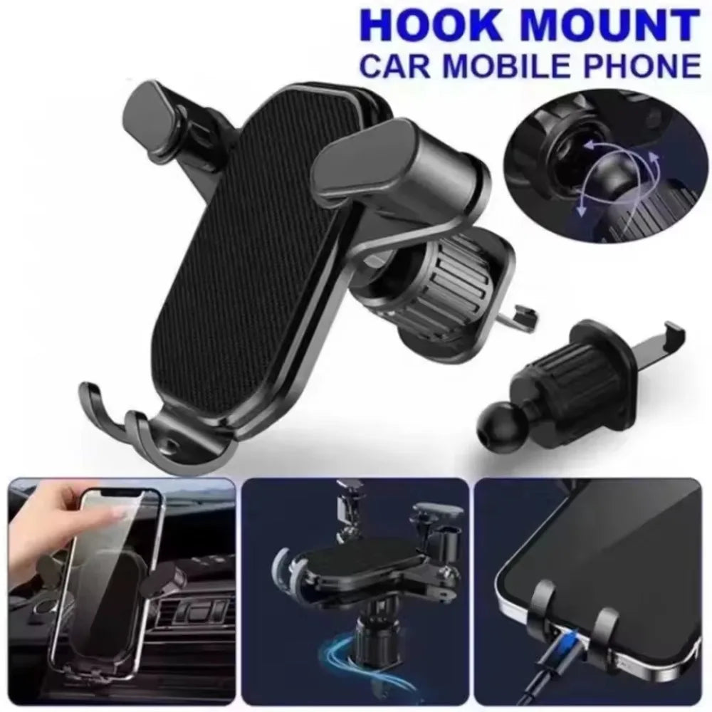 Gravity Auto-Clamp Car Air Vent Phone Holder