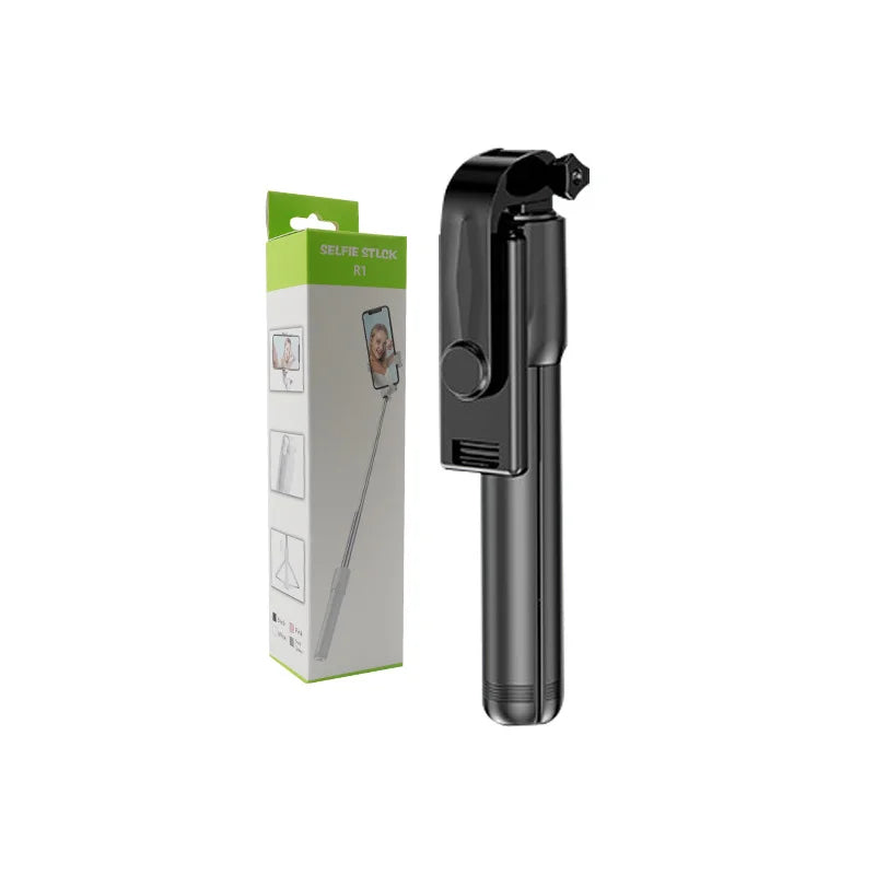 Wireless Bluetooth Selfie Stick Tripod with Fill Light