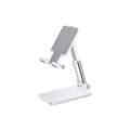 Universal Phone Stand for Desk, Adjustable Tablet Holder Compatible with iPhone iPad , Foldable Cell Phone Stand for Table