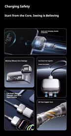 140W Fast Charger Phone Adapter Physical Full Charge Disconnector Automatically Cuts Power Ejects Phone When Fully Charged