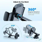 Sucker Car Mobile Phone Holder Mount Dashboard Suction Cup Support in Car Bracket Navigation Universal Stand for iPhone Samsung