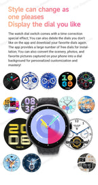 New Fashion Smart Watch 2025 Bluetooth Call Man Woman Heart Rate Health Monitoring Sports Waterproof Smartwatch for Android IOS