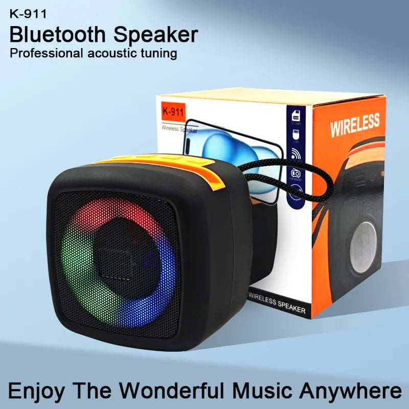 Mini Wireless Bluetooth Speaker with 360° Stereo Sound