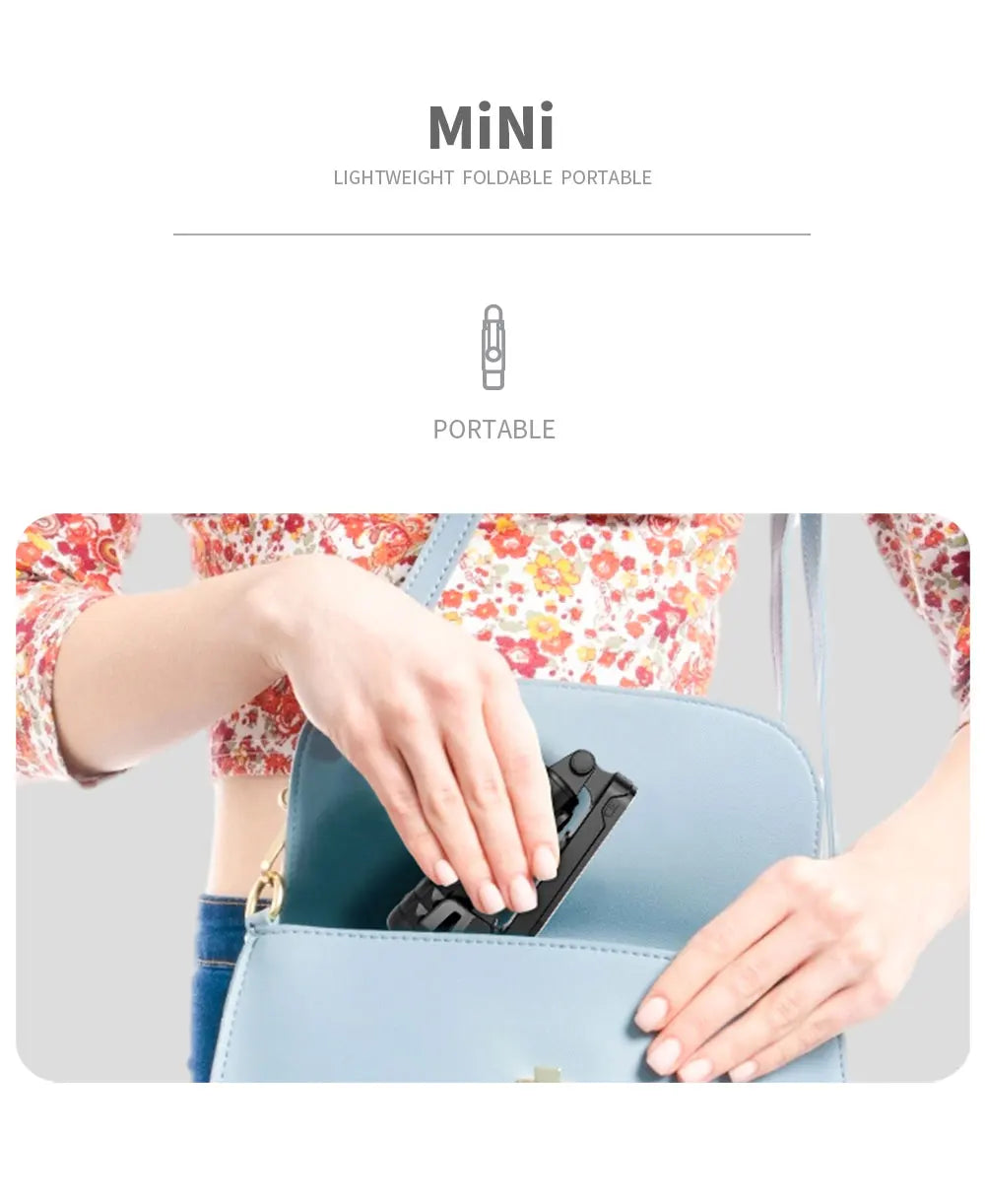 Handheld Gimbal Stabilizer Selfie Stick Tripod with Removable Fill Light Wireless Remote Portable Phone Stand Holder