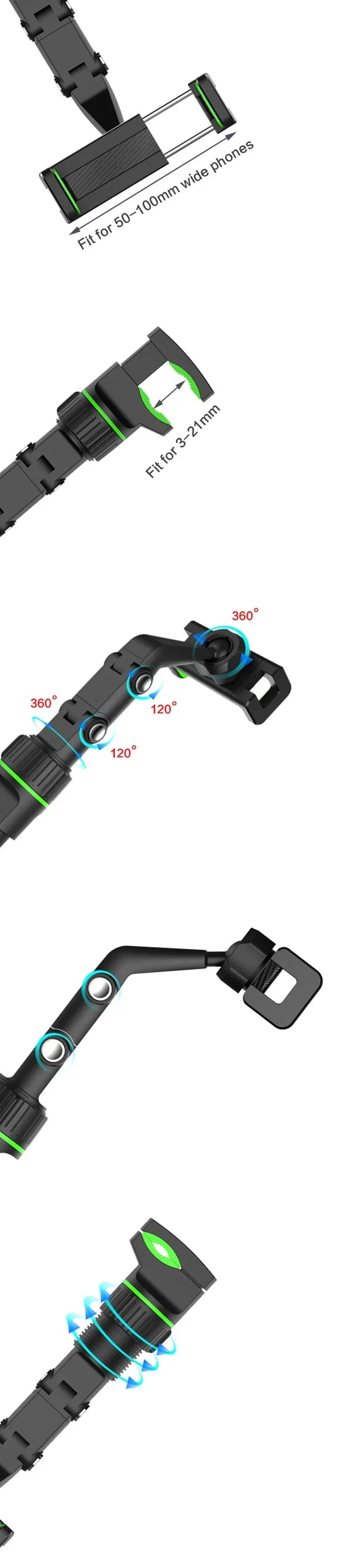 360° Rotatable Universal Car Phone Holder