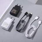 Original Samsung 25w Charger Type C Super Fast Charge Adapter For Galaxy S25 S24 Ultra S23 S22 Plus S21 S20 FE Note 10 20 Ultra