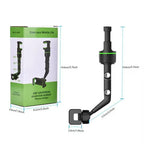Rearview Mirror Car Phone Mount – 360° Rotatable & Retractable