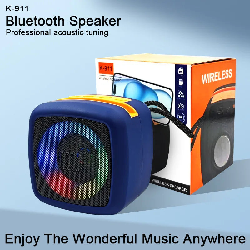 Mini Wireless Bluetooth Speaker with 360° Stereo Sound