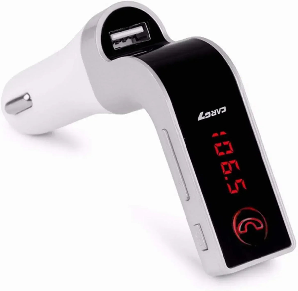 Car Bluetooth FM Transmitter Handsfree Bluetooth Receiver Car Kit Auto Cigarette Lighter USB MP3 Music Player for IPhone IPad