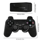 Video Game Console 2.4G Double Wireless Controller 4K HDMI for PS1/SFC/NES TV & PC 20000 Games 64GB Retro Children's Christmas