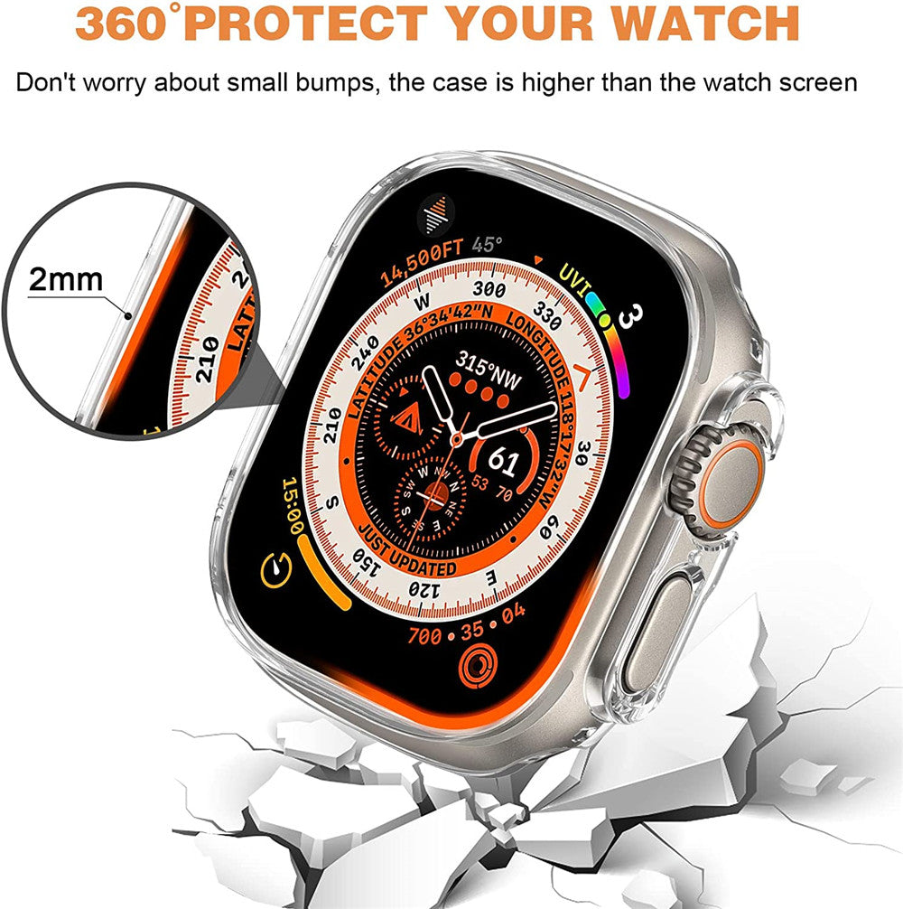 TPU Protective Case for Apple Watch Ultra 49mm
