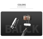 Handheld Gimbal Stabilizer Selfie Stick Tripod with Removable Fill Light Wireless Remote Portable Phone Stand Holder