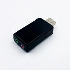 Analog 7.1 Channel Dynamic Sound External USB Sound Card Microphone Input Home USB Sound Card