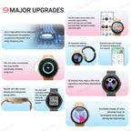 New Fashion Smart Watch 2025 Bluetooth Call Man Woman Heart Rate Health Monitoring Sports Waterproof Smartwatch for Android IOS