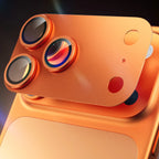 Official Color For iPhone 17 Pro Max 17 Air Metal Camera Tempered Glass Lens Protector 17 Pro Phone Accessories Ring Cap