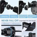 Gravity Auto-Clamp Car Air Vent Phone Holder