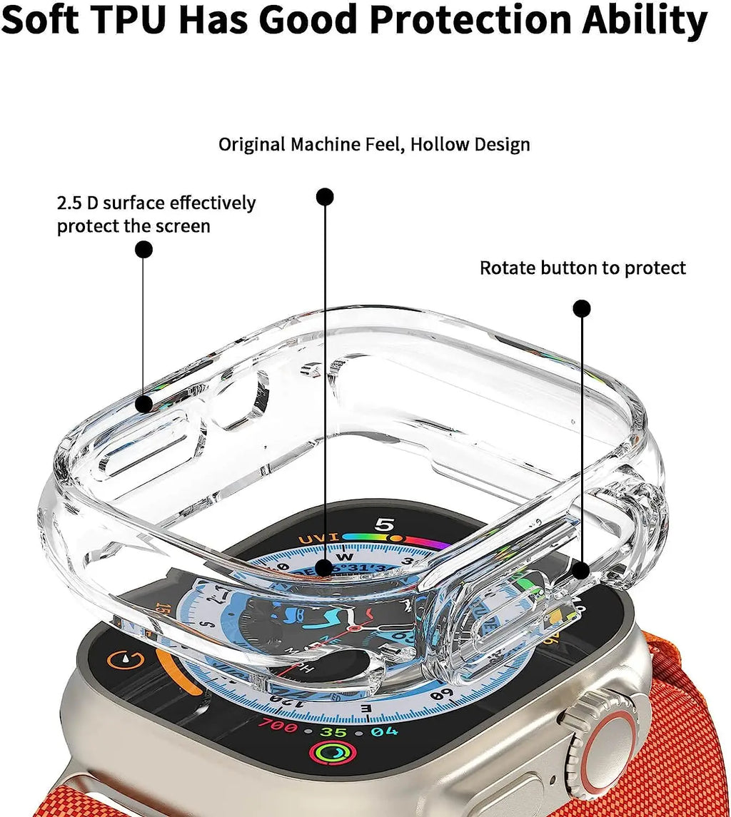 TPU Protective Case for Apple Watch Ultra 49mm