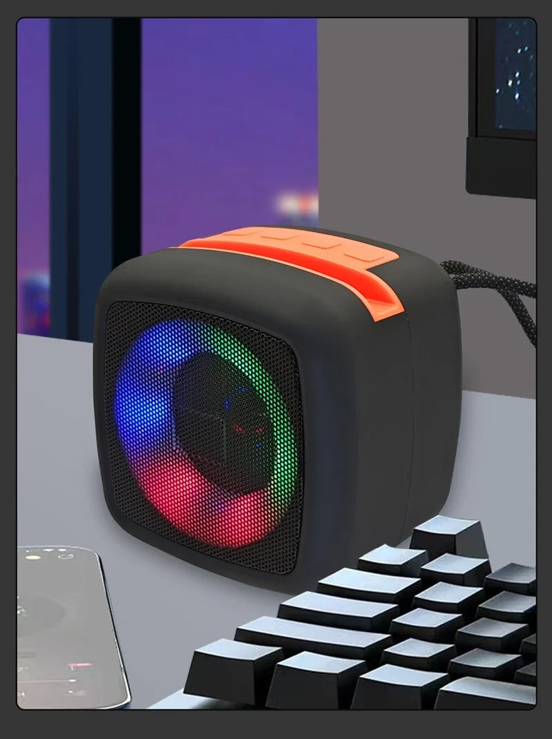 Mini Wireless Bluetooth Speaker with 360° Stereo Sound