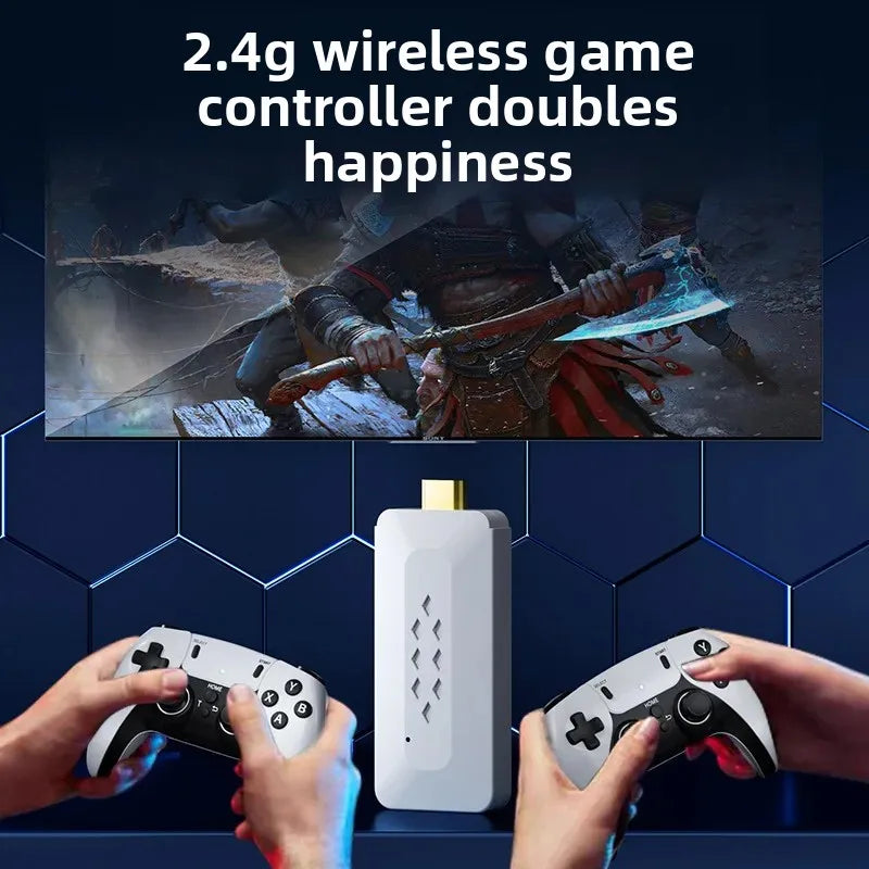 New M22 Wireless Retro Style Dual Player Game Console TV Connection High Definition Simulation Game Controller Home Use
