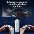 New M22 Wireless Retro Style Dual Player Game Console TV Connection High Definition Simulation Game Controller Home Use