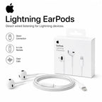 Official Apple EarPods Wired Headphones Lightning USB-C 3.5mm Connector with Mic Remote Adapters for iPhone iPad MacBook