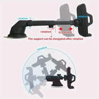 Sucker Car Mobile Phone Holder Mount Dashboard Suction Cup Support in Car Bracket Navigation Universal Stand for iPhone Samsung
