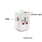 Universal Travel Adapter with Dual USB-C Fast Charging