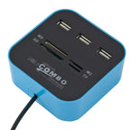 7-in-1 USB-C Hub with Card Reader for Laptop & PC