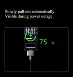 140W Fast Charger Phone Adapter Physical Full Charge Disconnector Automatically Cuts Power Ejects Phone When Fully Charged