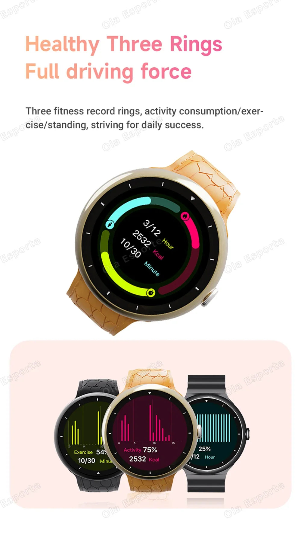 New Fashion Smart Watch 2025 Bluetooth Call Man Woman Heart Rate Health Monitoring Sports Waterproof Smartwatch for Android IOS