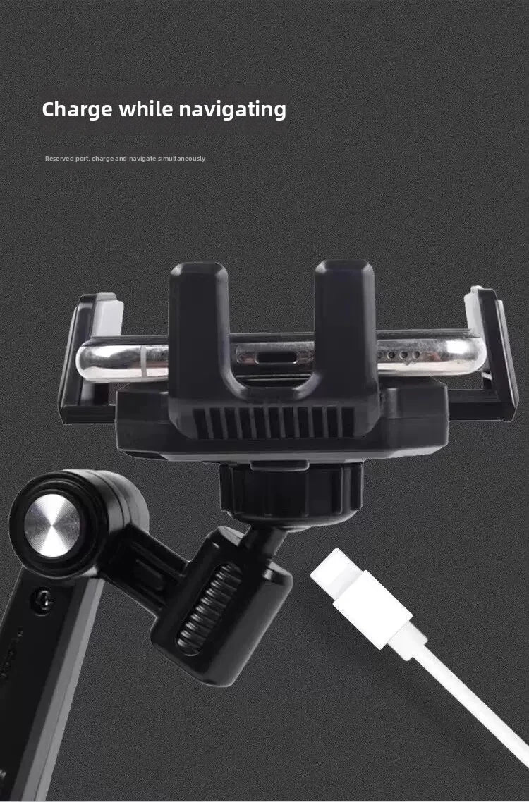 Car Mobile Phone Holder Dashboard Windshield Navigation Large Suction Cup Shockproof Car Truck New Suction Cup Style