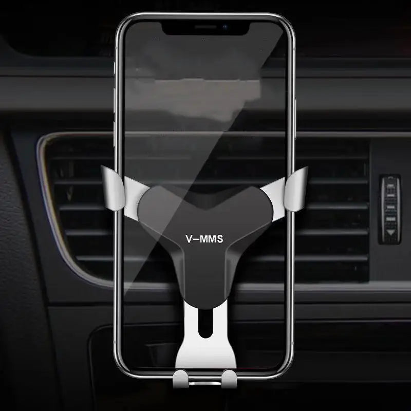 New Gravity Car Holder For Phone In Car Air Vent Mount Clip Cell Holder No Magnetic Mobile Phone Stand