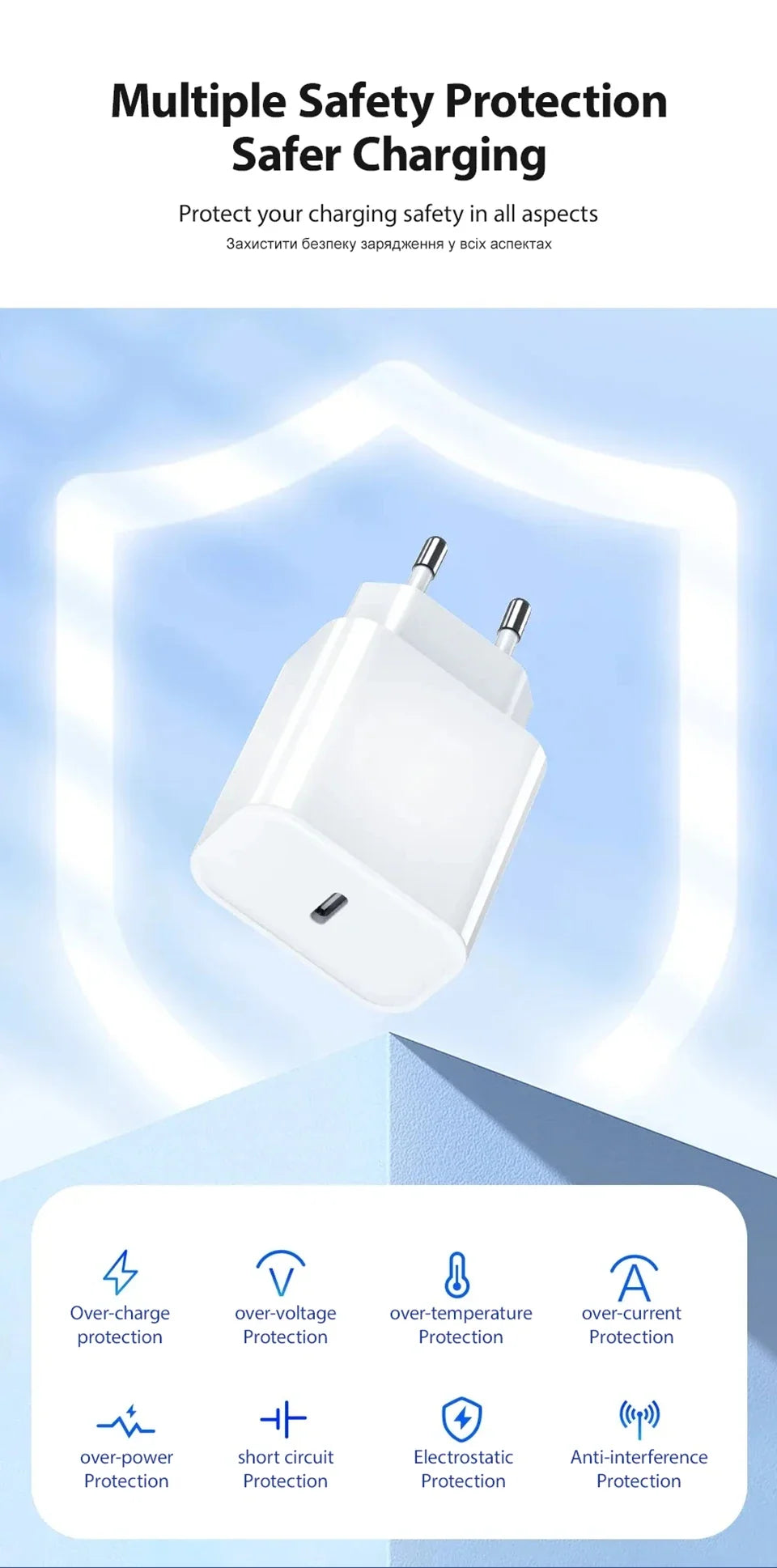 PD 40W For iPhone Charger USB C Chargers For iPhone 16 15 14 13 12 11 Pro XS Max XR X 8 7 6 Plus Fast Charging Cable Accessories