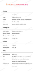 New Fashion Smart Watch 2025 Bluetooth Call Man Woman Heart Rate Health Monitoring Sports Waterproof Smartwatch for Android IOS