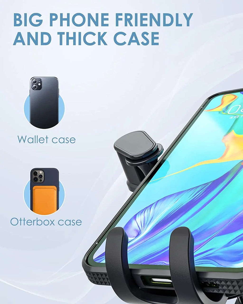 Gravity Auto-Clamp Car Air Vent Phone Holder