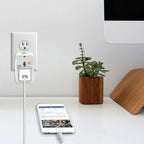 Universal Travel Adapter with Dual USB-C Fast Charging
