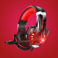 Gaming Headset With Microphone For PS5 PS4 Xbox PC 3D Surround Sound RGB Wired Headphones Noise Cancelling Memory Foam Earcup